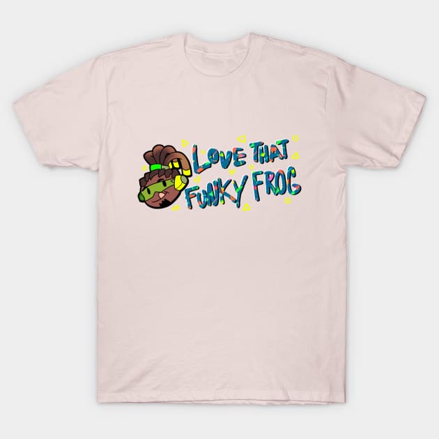 Funky Frog Boy T-Shirt by liimitliz